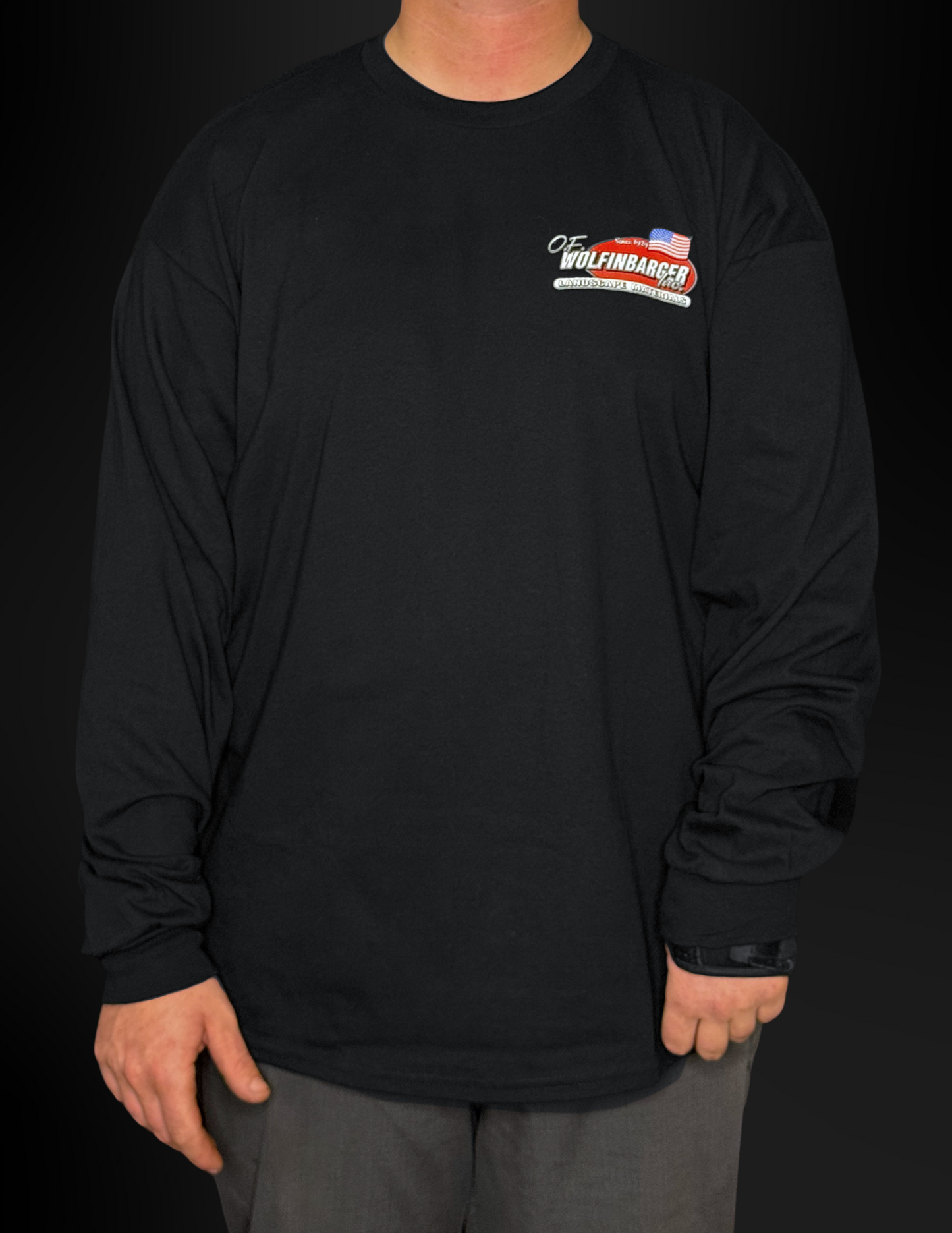 O.F. Wolfinbarger Black Long sleeve
