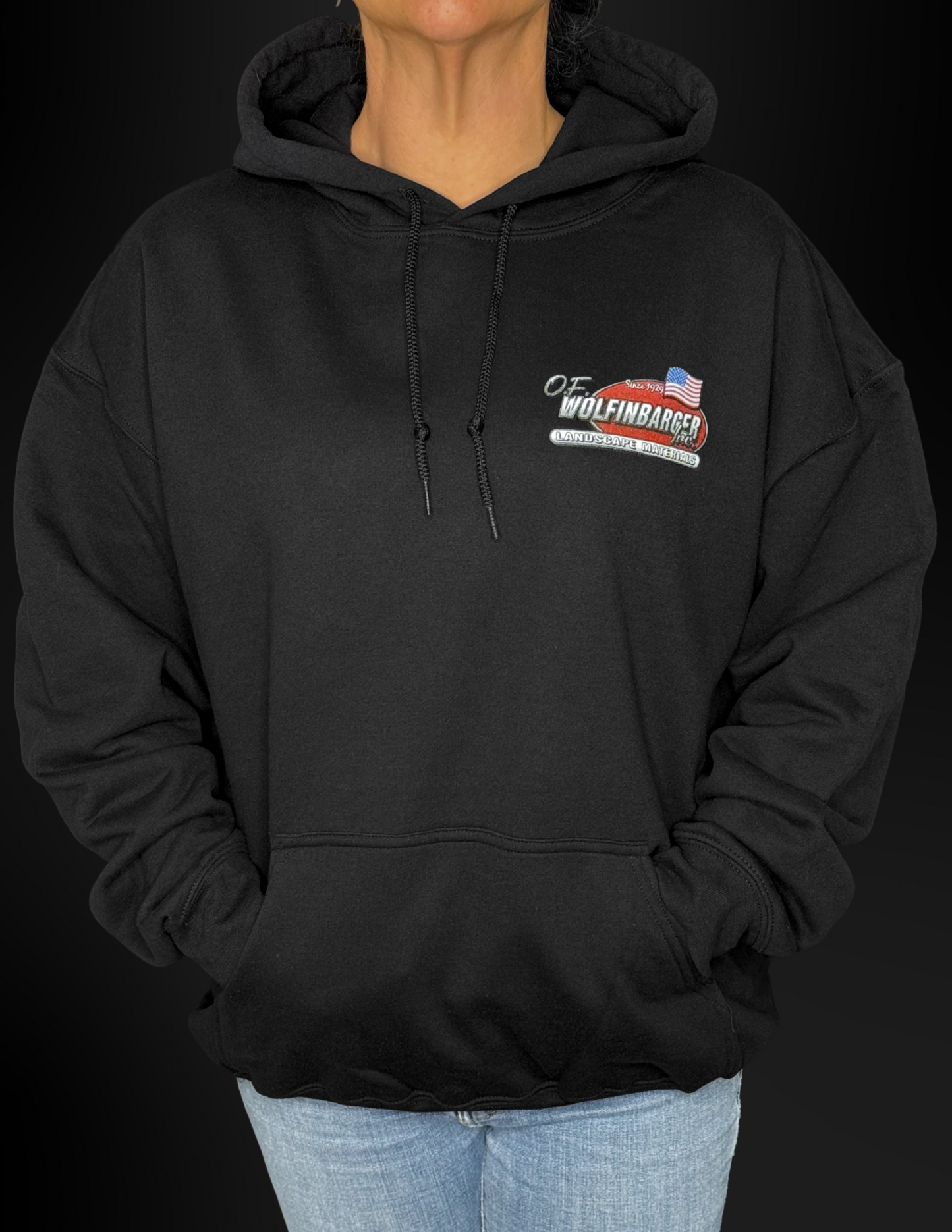 O.F. Wolfinbarger Black Hoodie