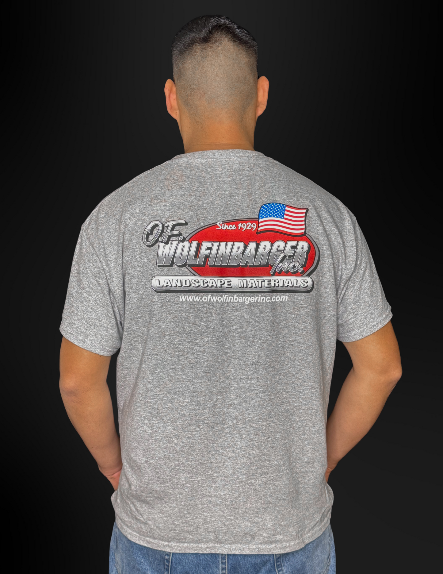 O.F. Wolfinbarger Gray T-Shirt
