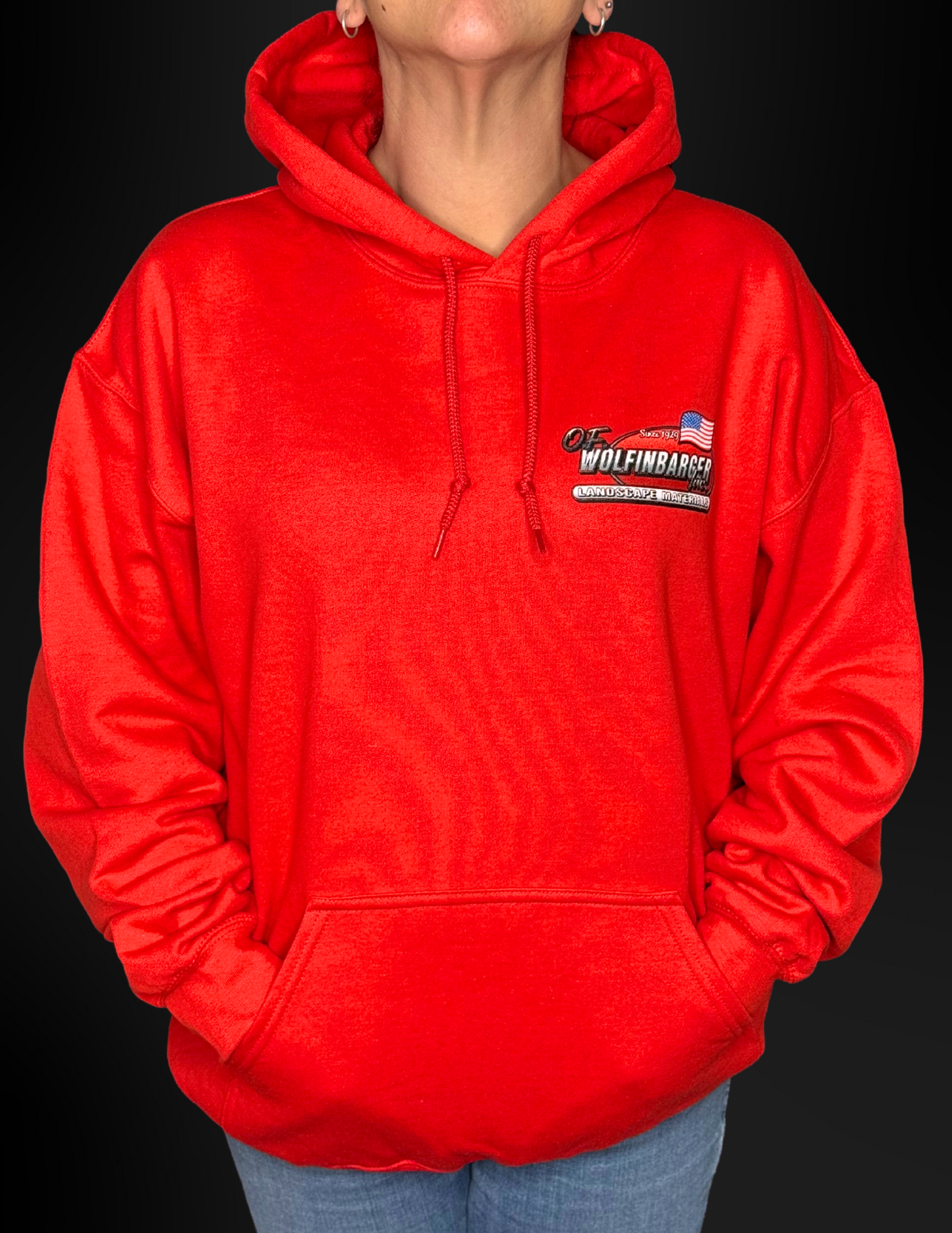 O.F. Wolfinbarger Red Hoodie