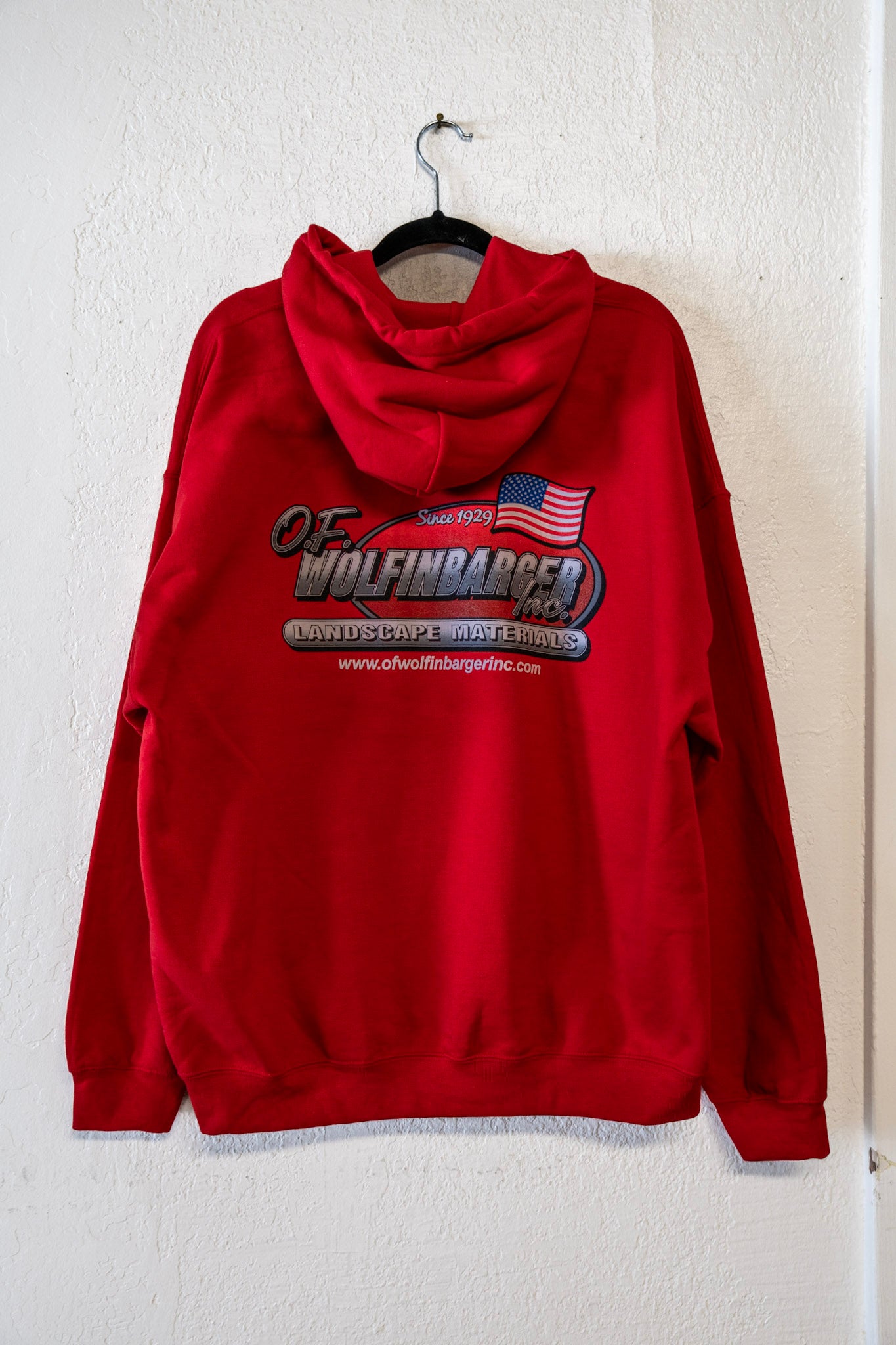 O.F. Wolfinbarger Red Hoodie