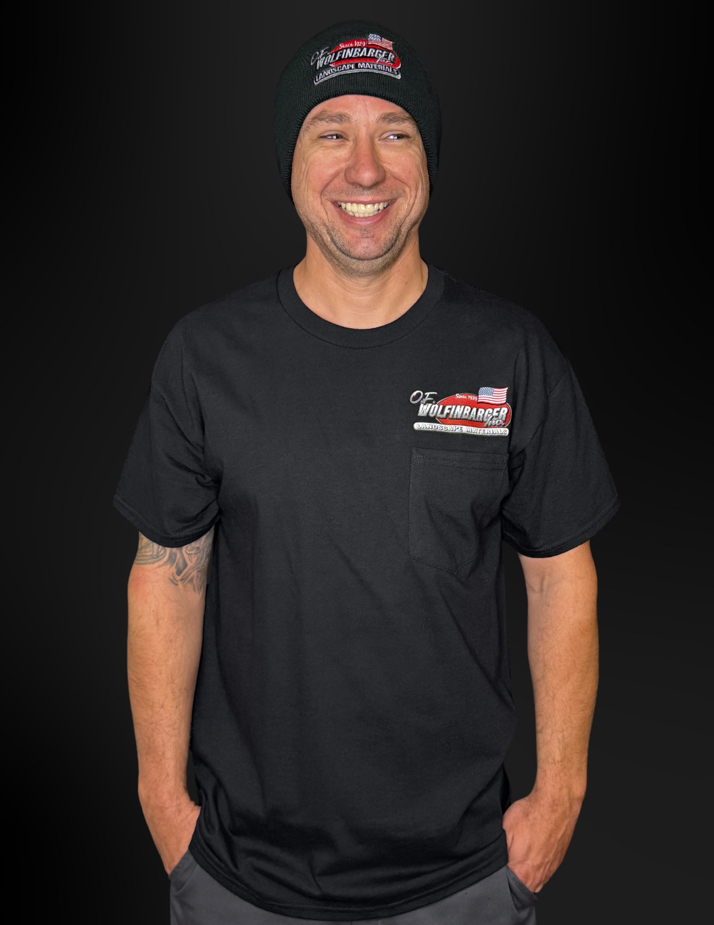 O.F. Wolfinbarger Black T-Shirt